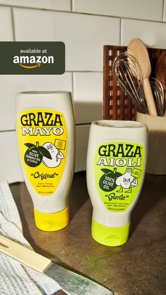 Graza ad: Mayo's about 65% oil, which is why you gotta use the good stuff!