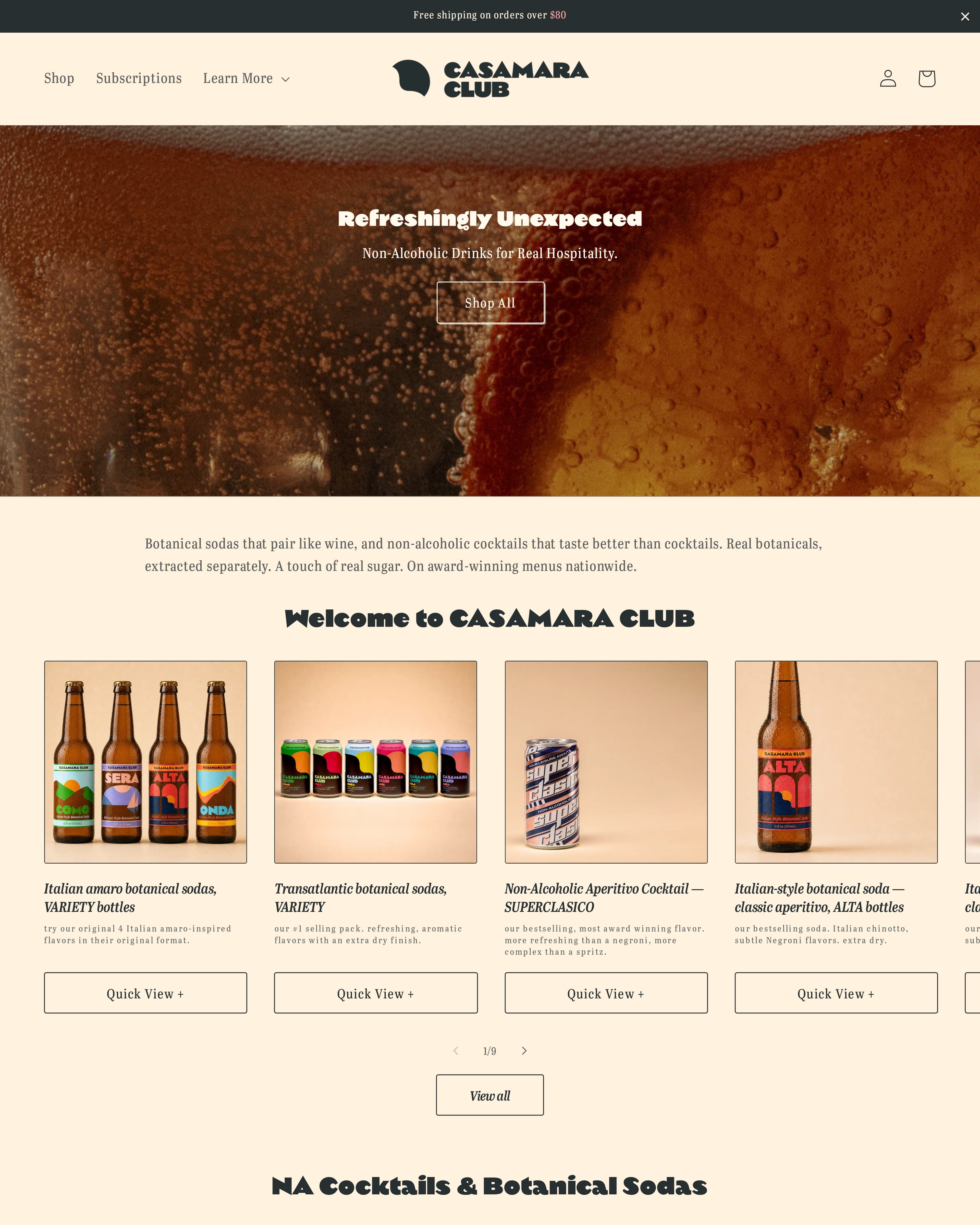 Casamara Club Homepage