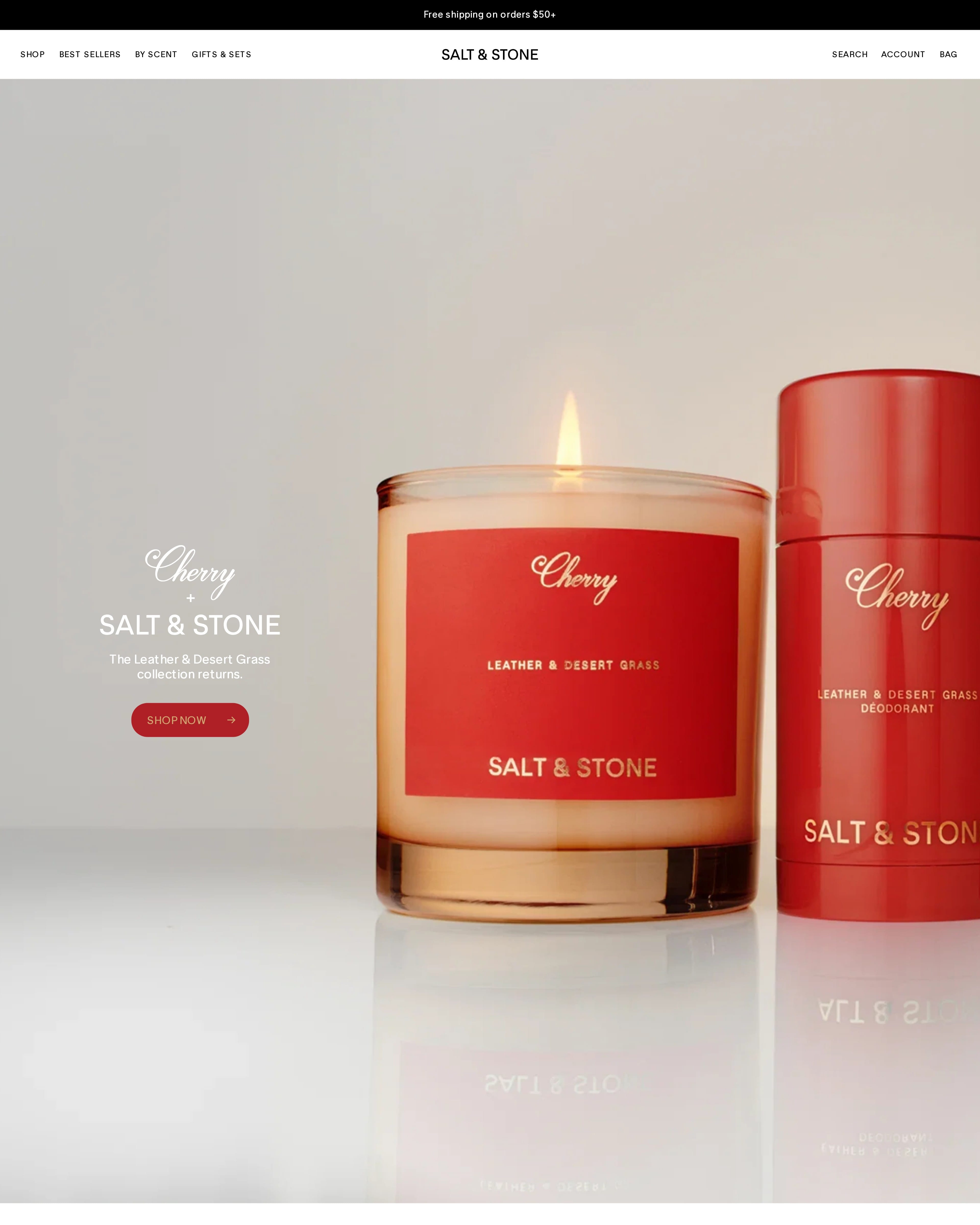 Salt & Stone Homepage