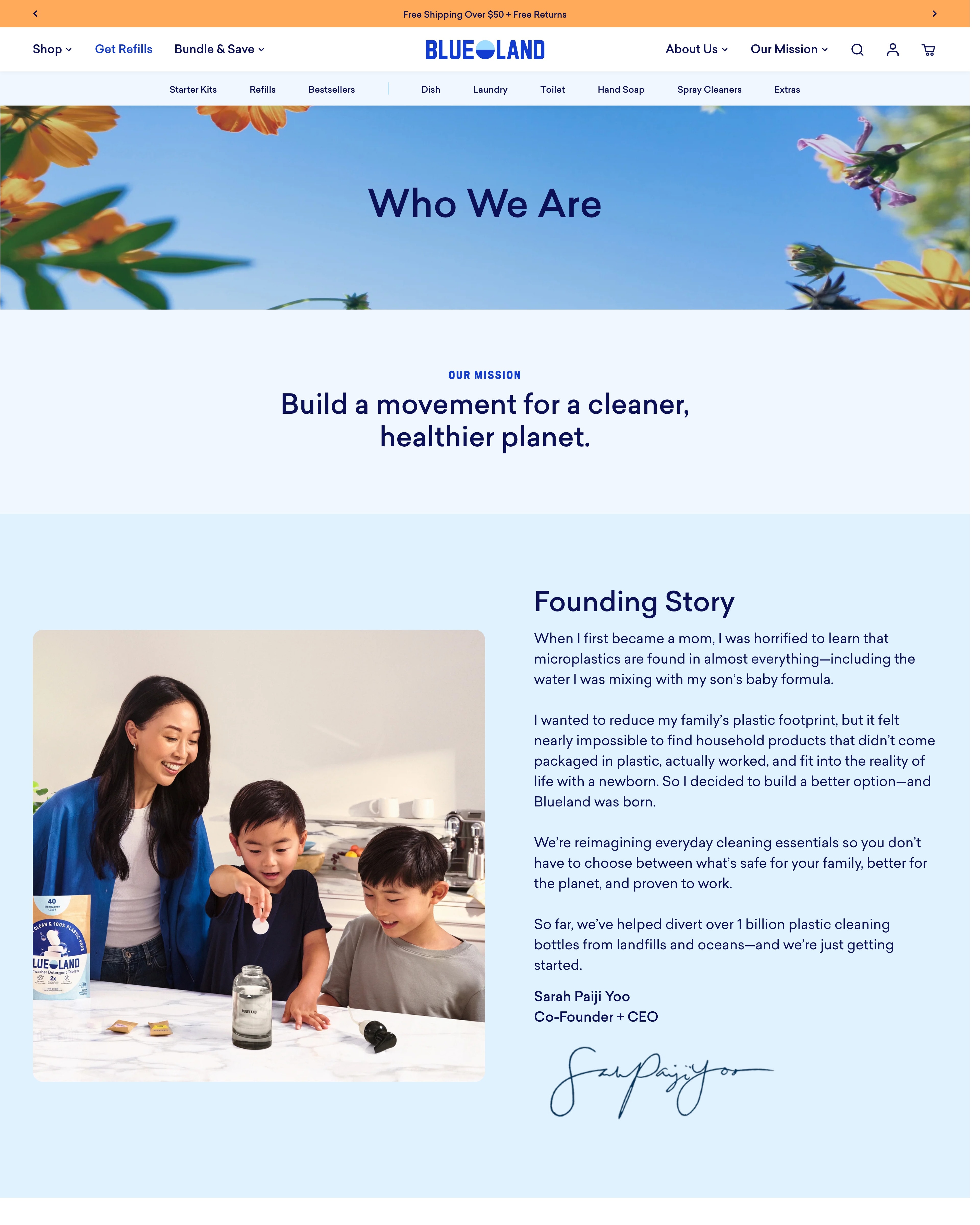 Blueland About us