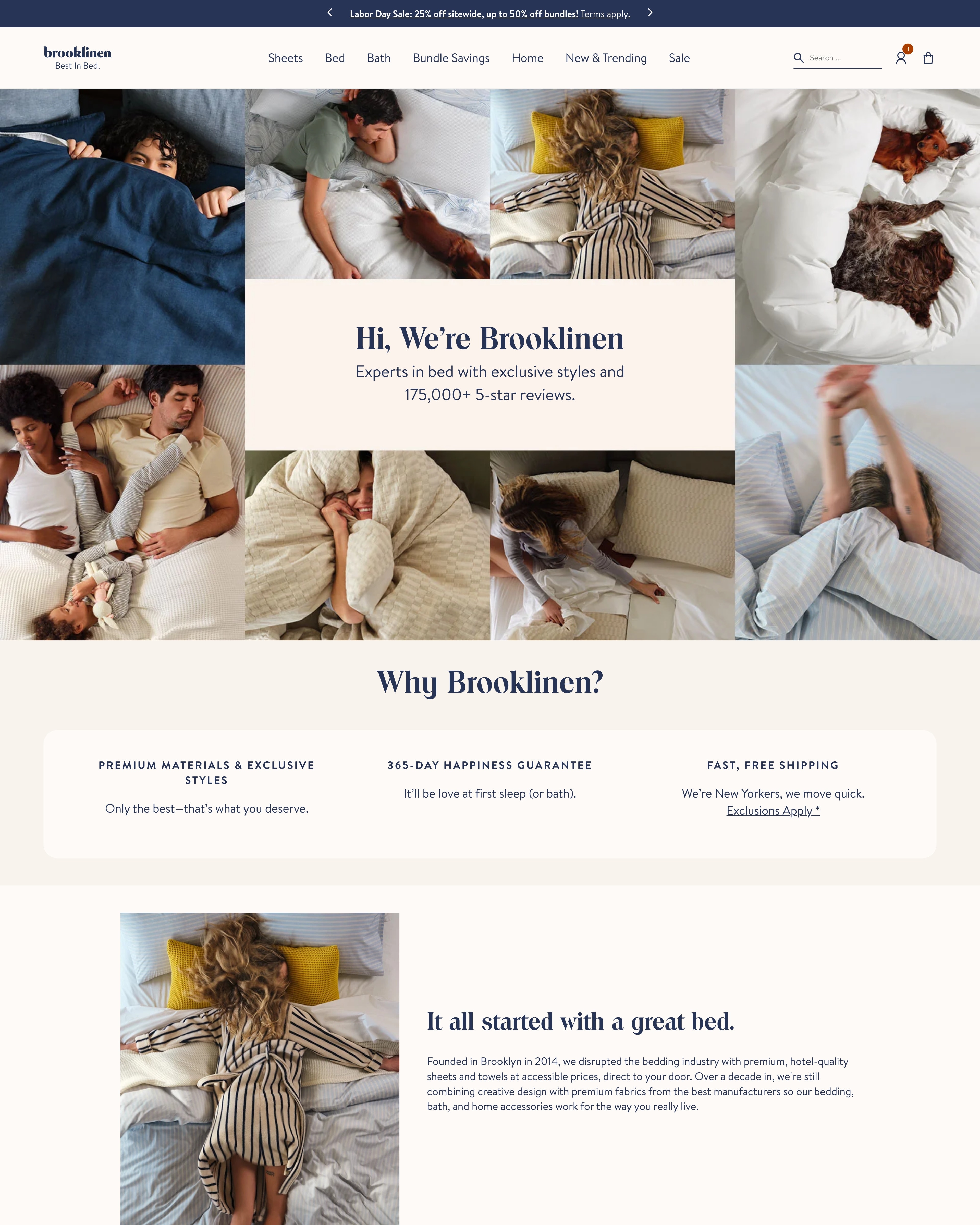 Brooklinen About Us