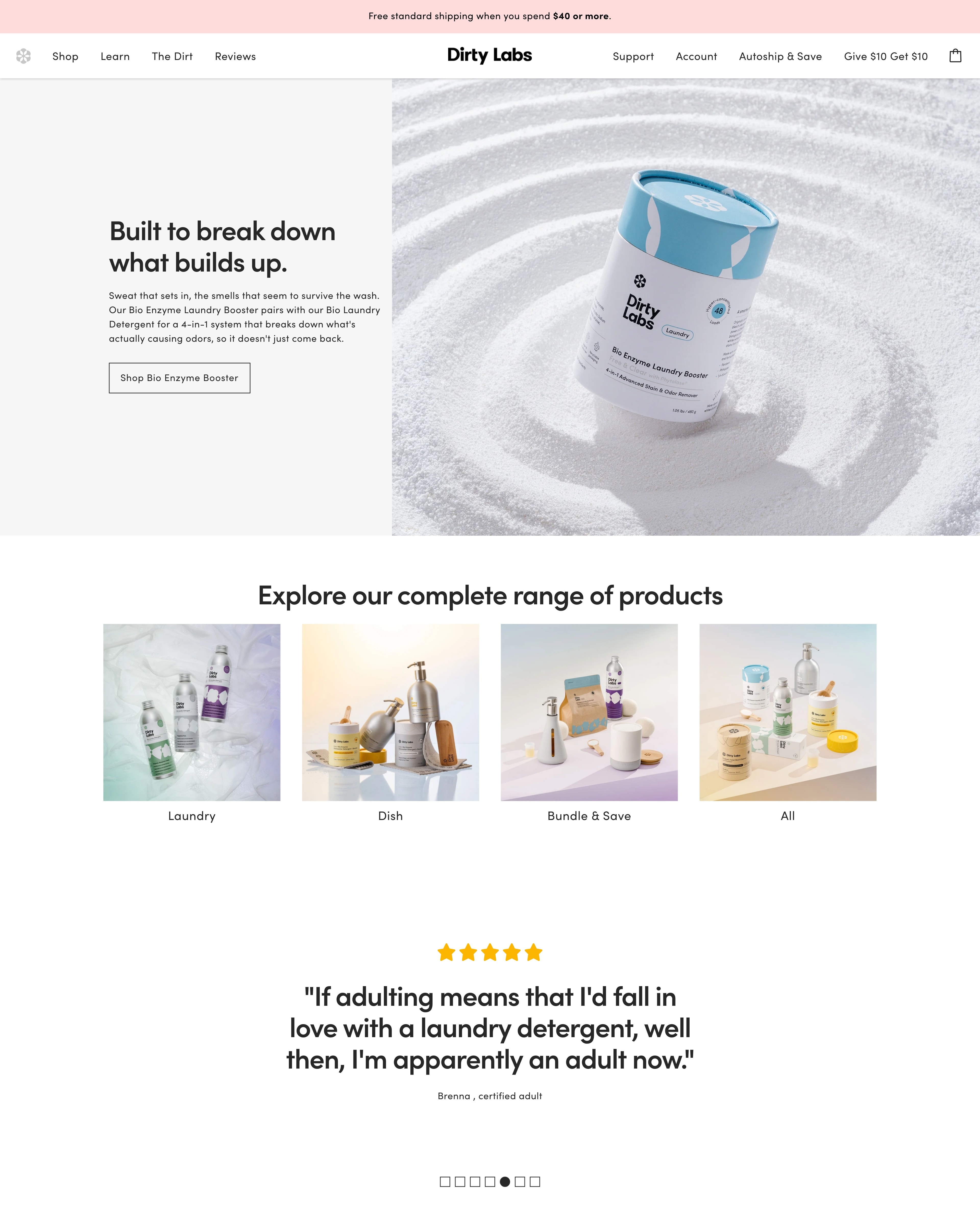 Dirty Labs Homepage