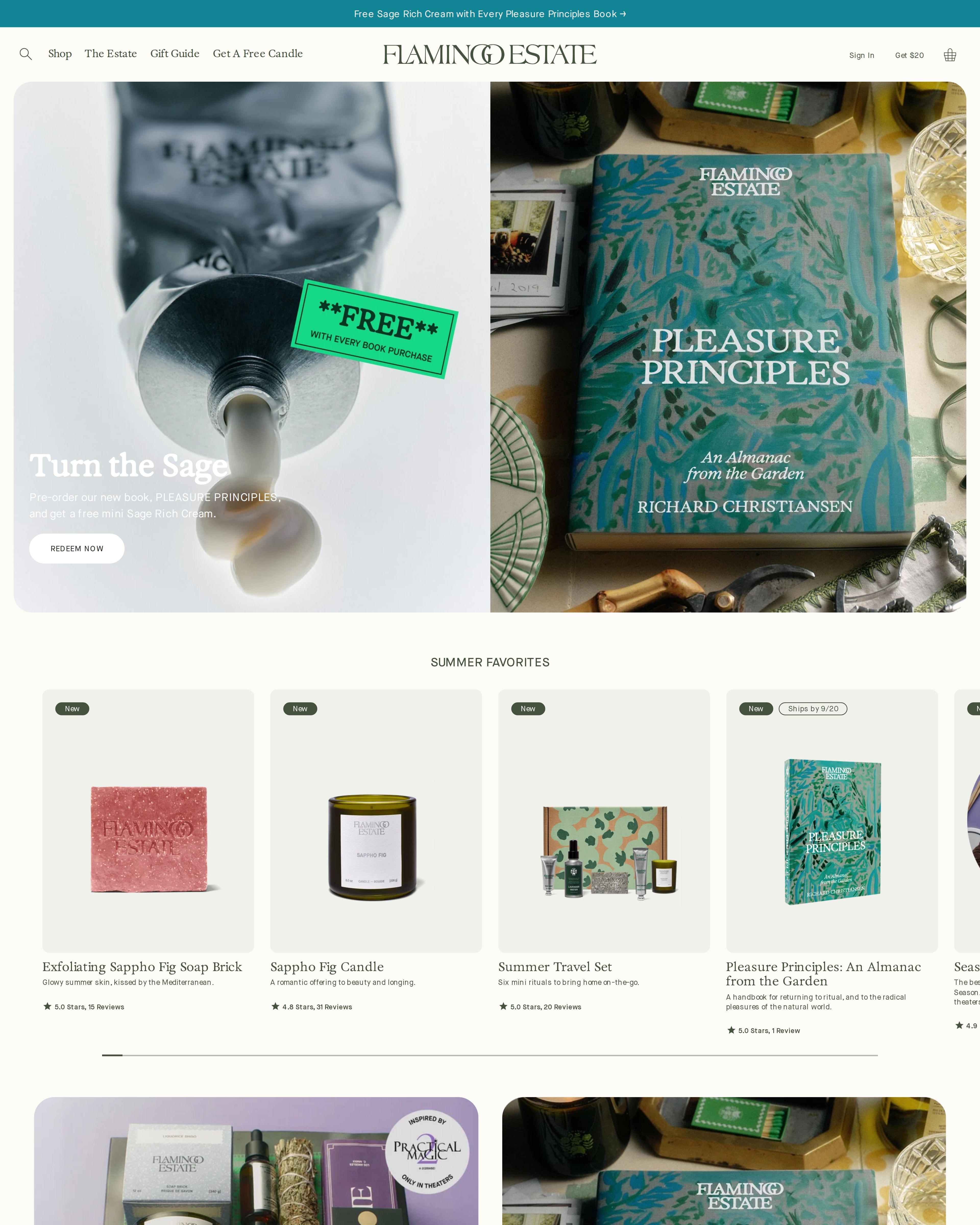 Flamingo Estate Homepage