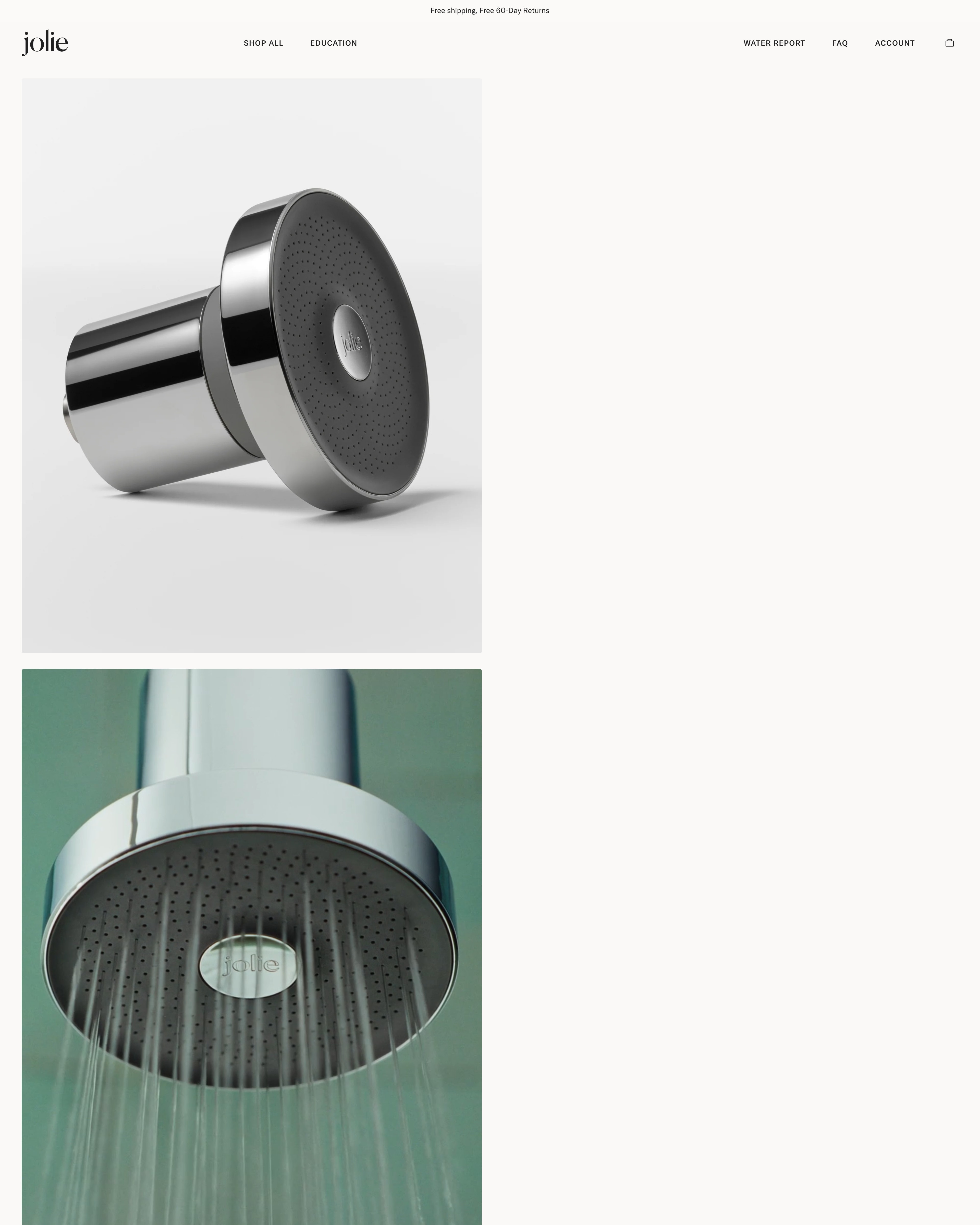 Jolie The Filtered Showerhead