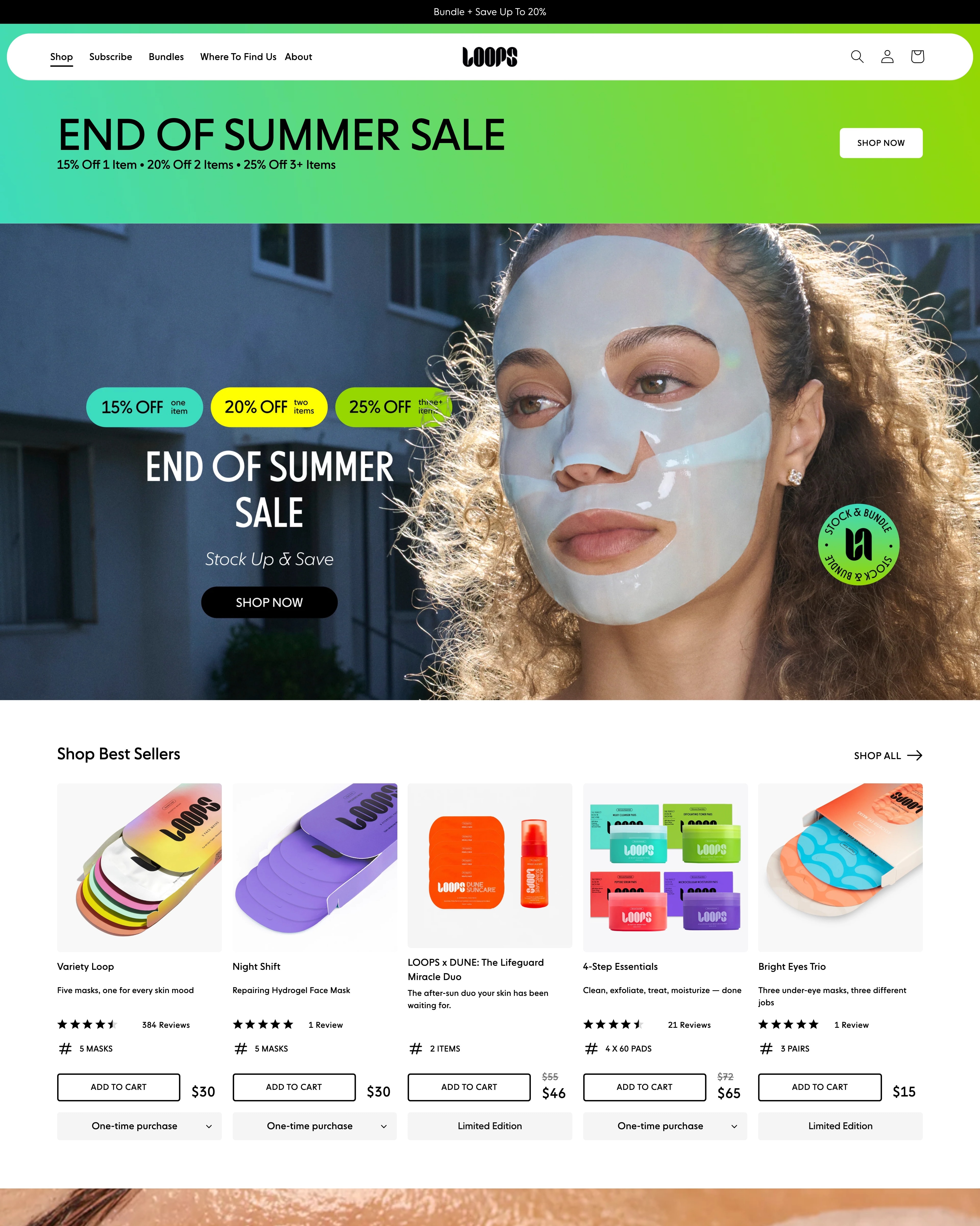 Loops Homepage