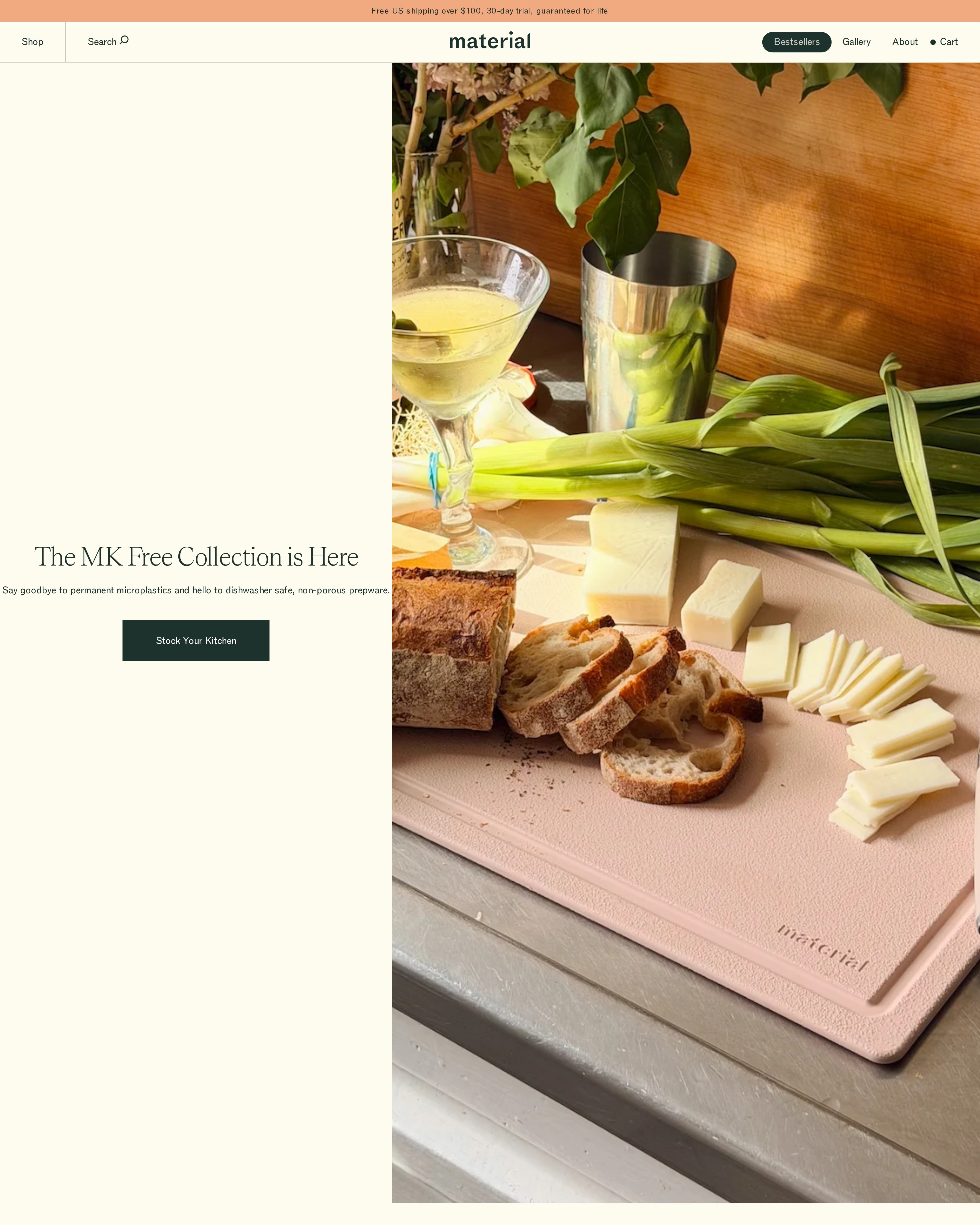 Material Homepage