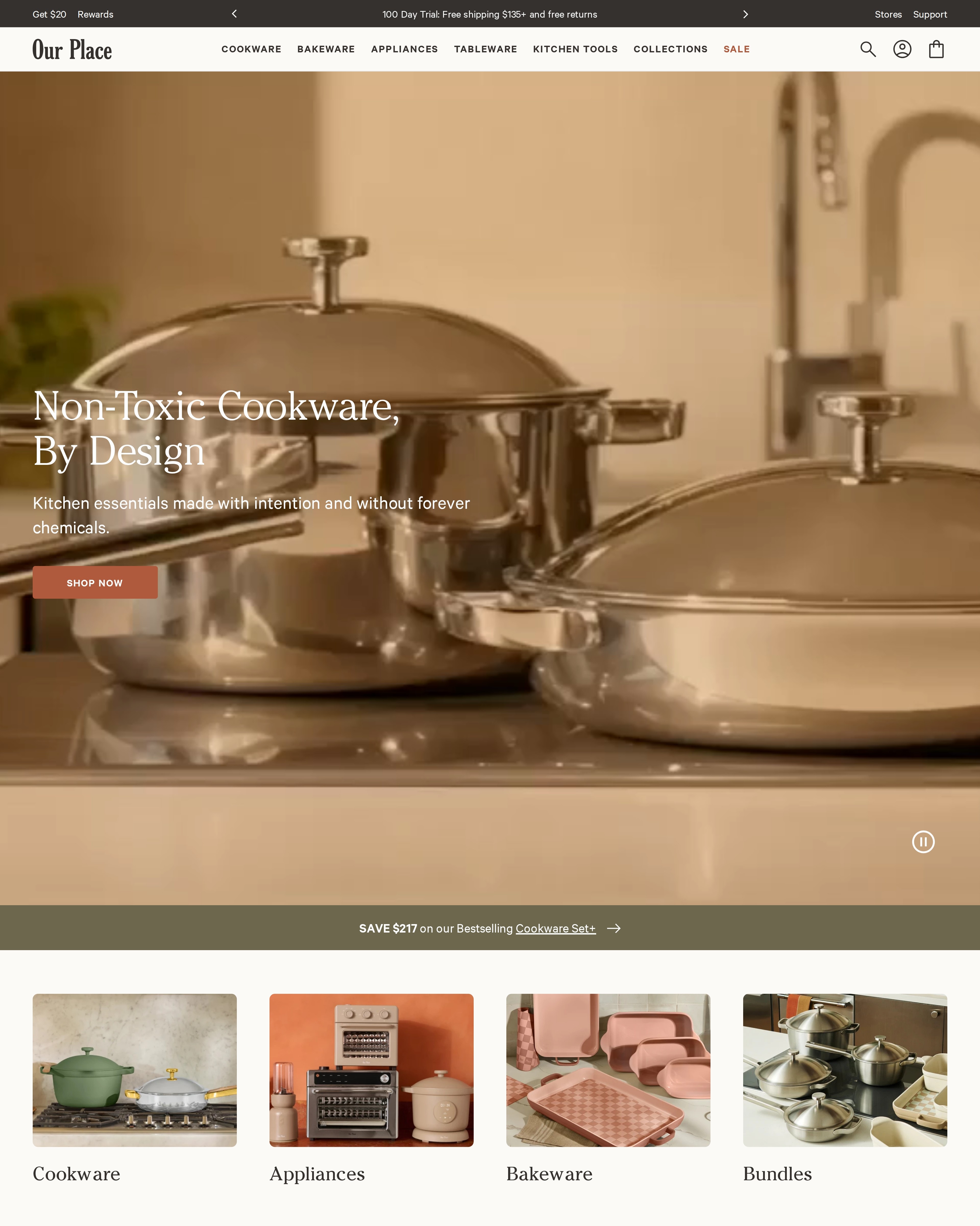Our Place Homepage