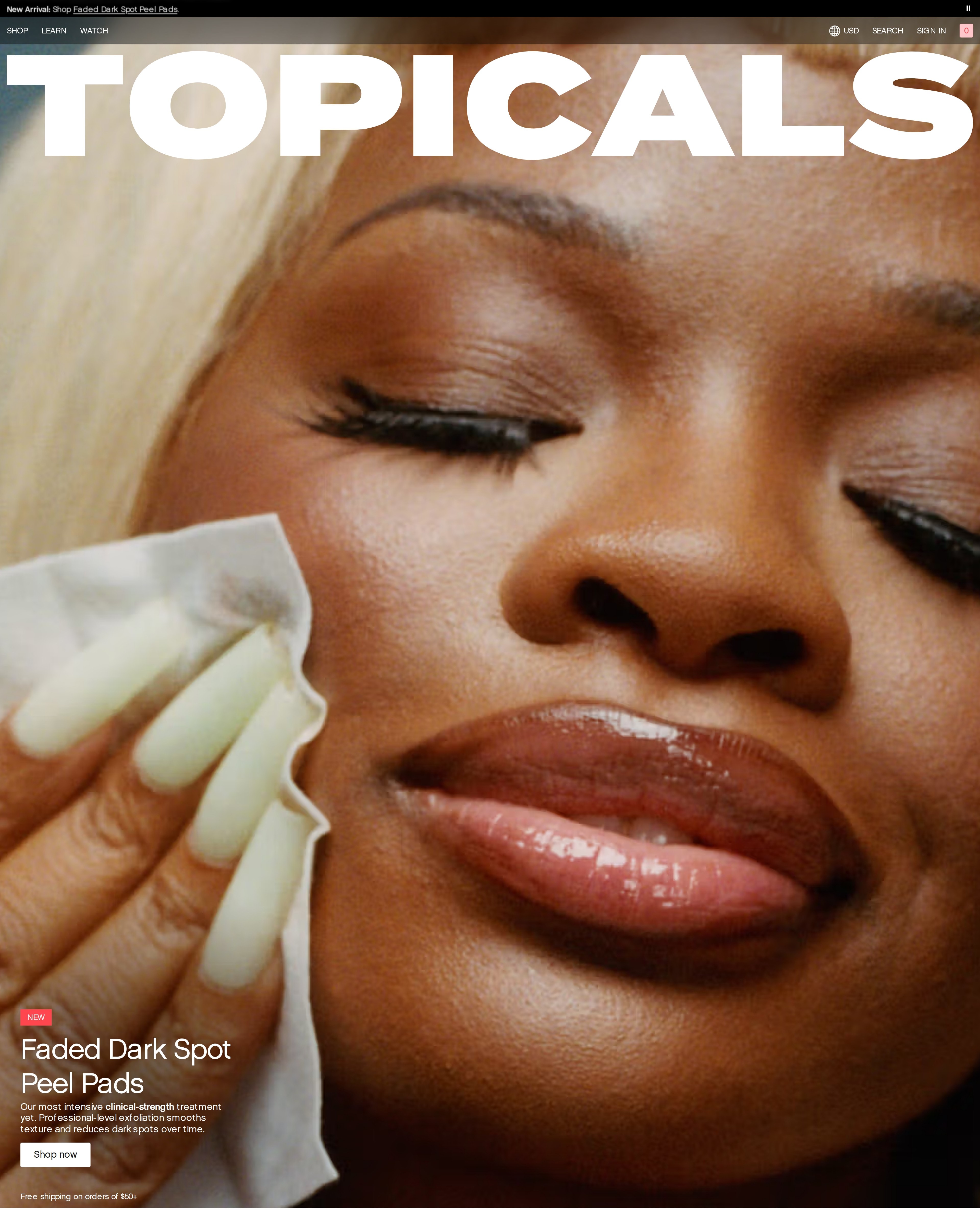 Topicals Homepage